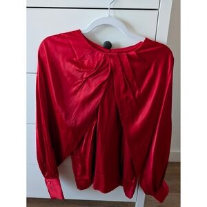 H&M Vibrant Red Top